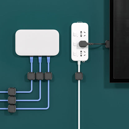 🔥Magneettinen kaapeliklipsin pidike - 12 PCS-sarja