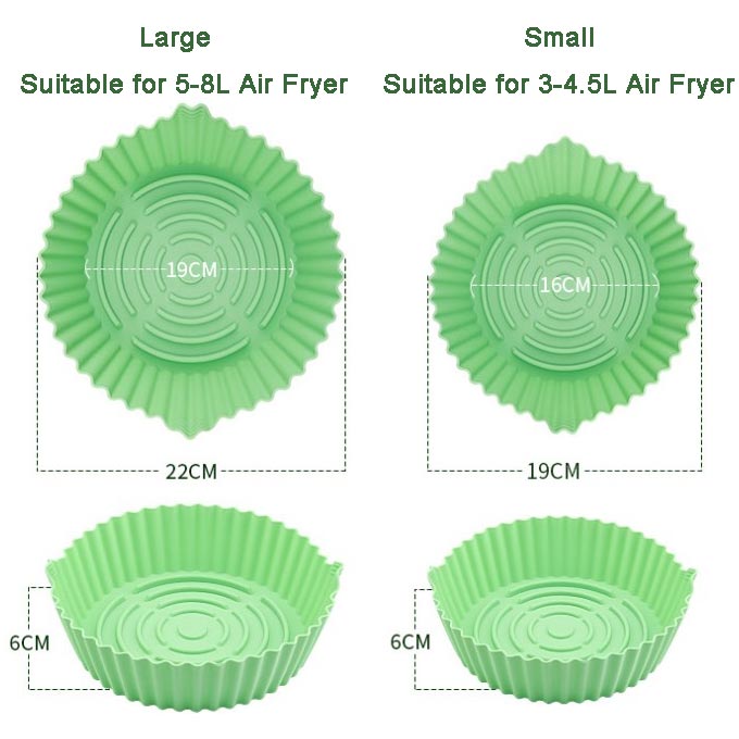 Air Fryer silikoni leivinpannu