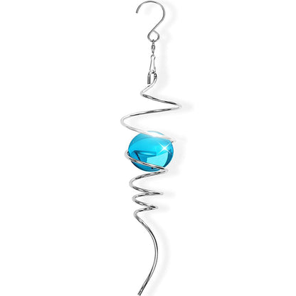 Koristeellinen lasinen tuulipyörä kiikaripallolla