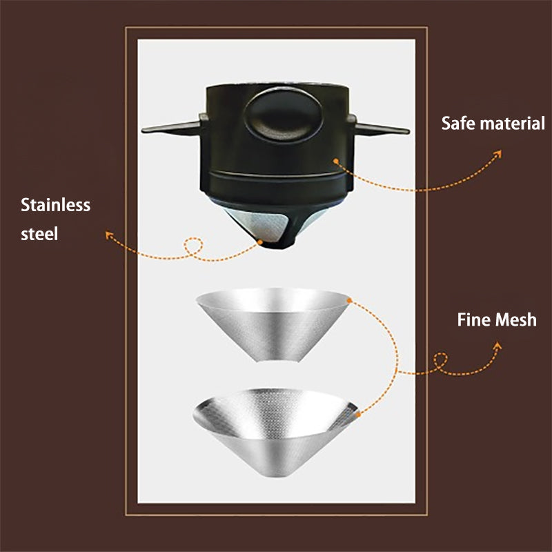 Ruostumaton Teräksinen Kahvin Suodatinverkko