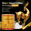 Vesipohjainen Glitter Bronzing Paint（ Lahjaton sivellin）