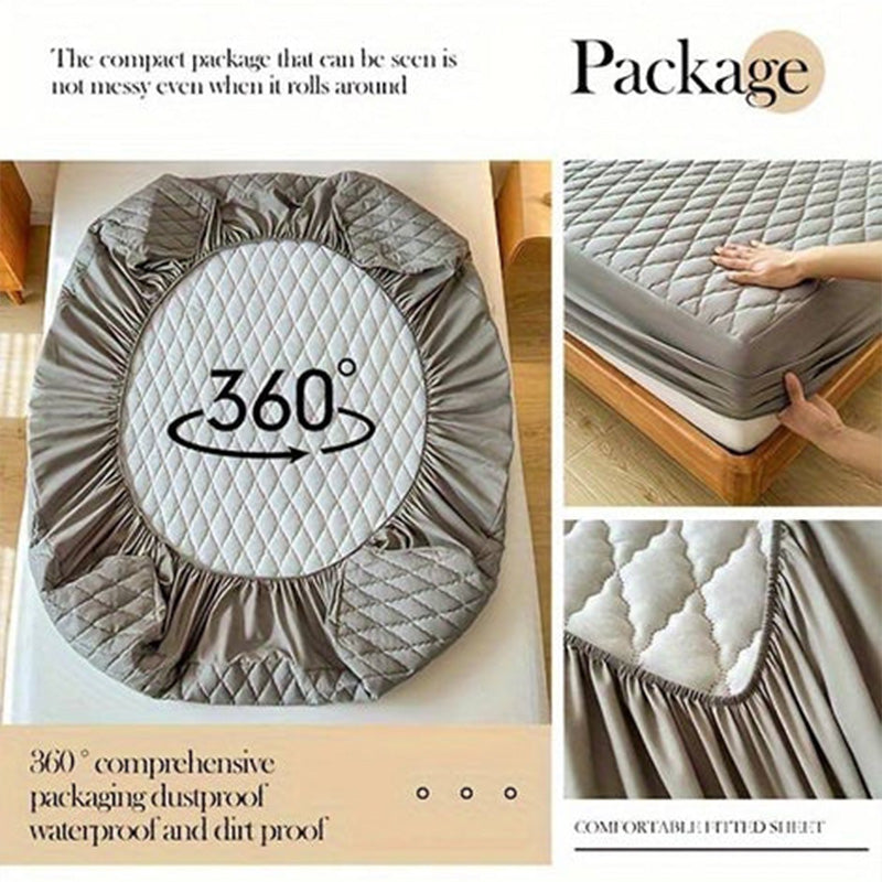 Tikattu vedenpitävä patjasuoja