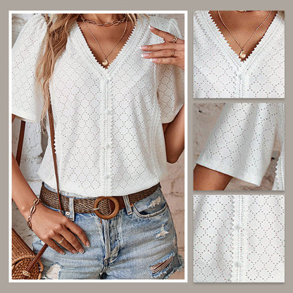 Naisille Kesän Uusi Lyhythihainen Paita